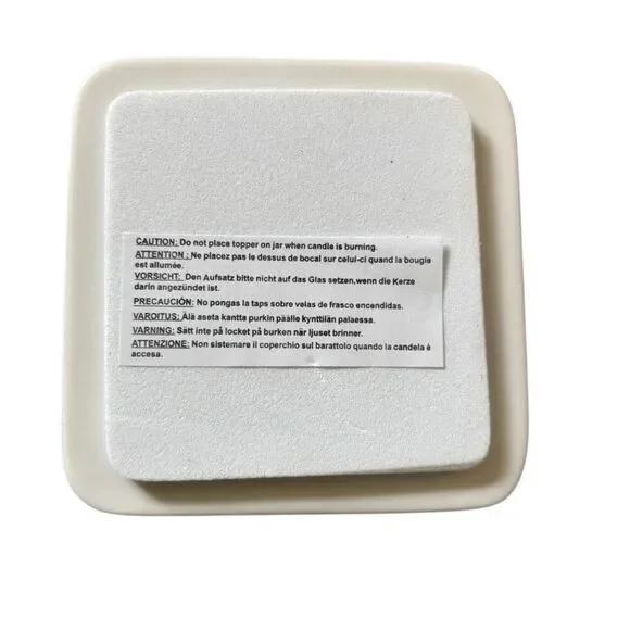 PartyLite P7584 Fusions Decorative Topper & Tray Ensemble Nature *New* - Picture 4 of 7